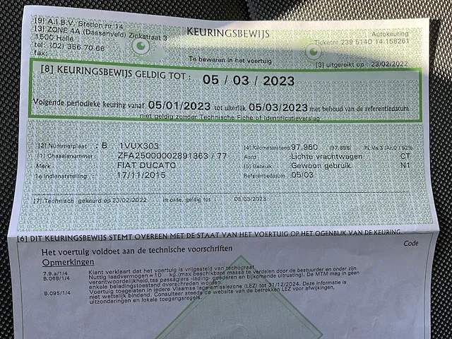 Fiat ducato signalisatiewagen - afbeelding 81 van  82