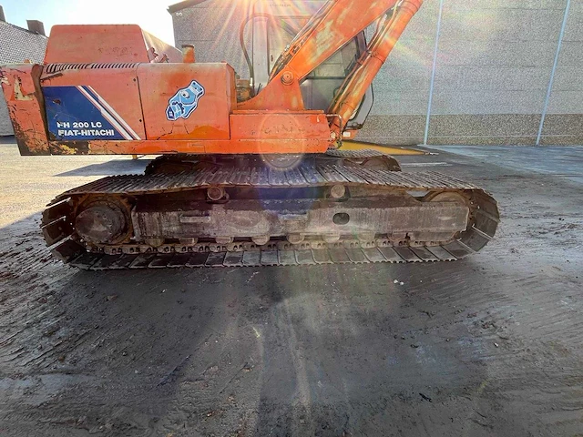 Fiat hitachi - 1995 - fh 200 lc - rupsgraafmachine - afbeelding 21 van  21