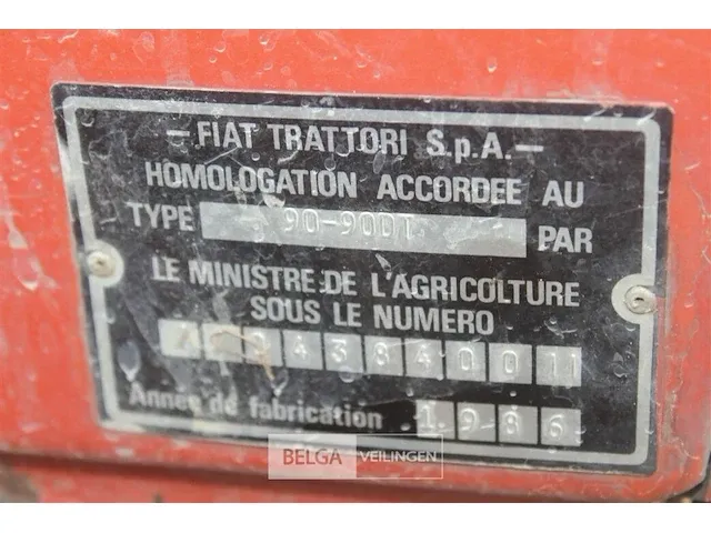 Fiat tractor - afbeelding 18 van  20