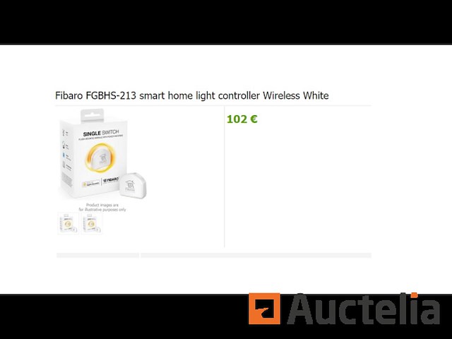 Fibaro fgbhs-213 micromodule schakelaar - afbeelding 1 van  1