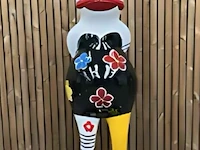 Fiberglass kikkervrouw - afbeelding 1 van  1