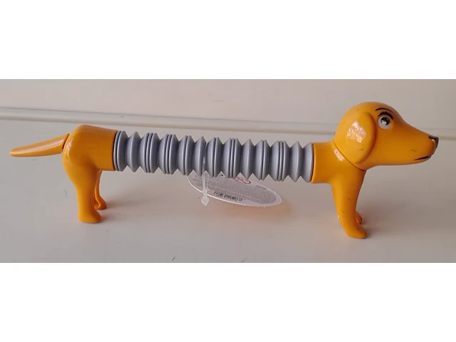 Fidget dog tube bruin - afbeelding 3 van  5