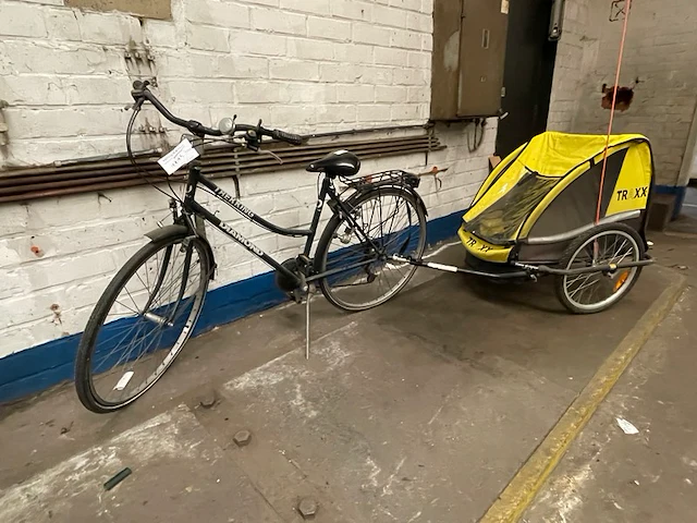 Fiets + kar - afbeelding 1 van  5