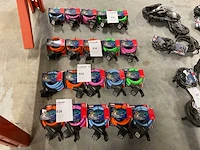 Fiets sloten met staalkabel en sleutel - afbeelding 1 van  4