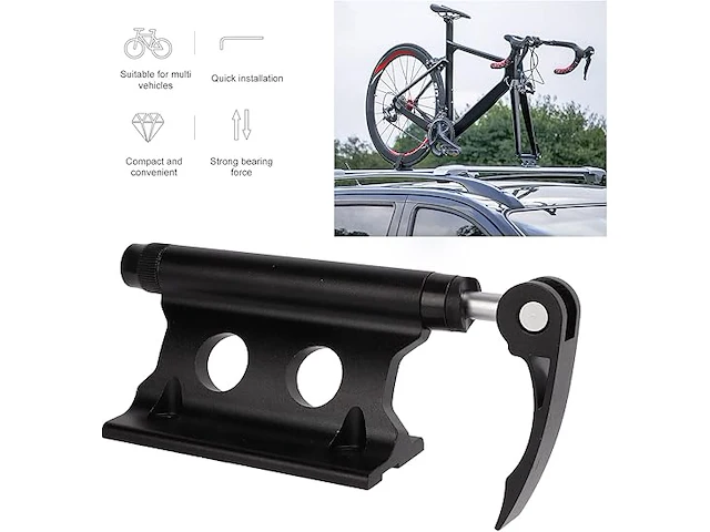 Fietsenvorkhouder voor autodak - afbeelding 1 van  3