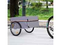 Fietskar transportaanhanger voor fiets afm. 140l - afbeelding 2 van  6