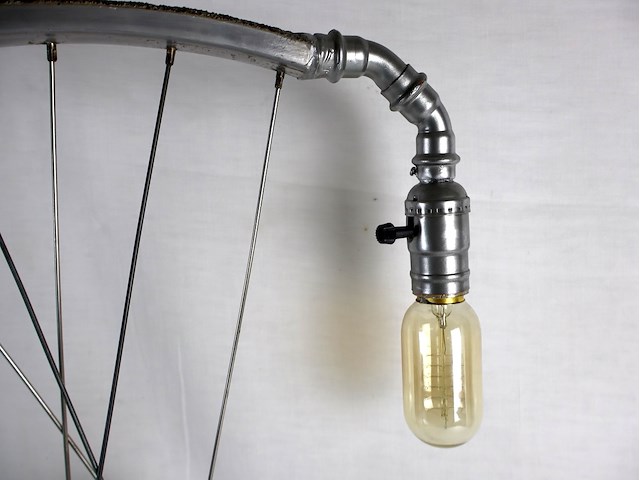 Fietswiel lamp - afbeelding 2 van  4