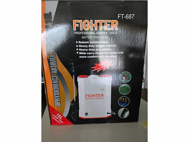 Fighter ft-687 rugspuit - afbeelding 1 van  1