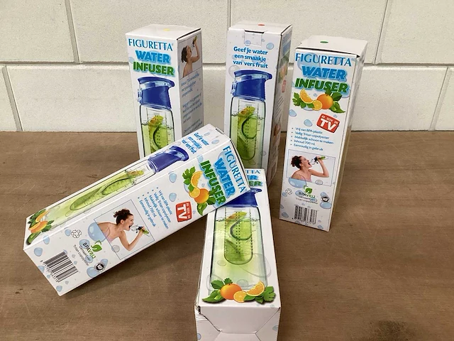 Figuretta drinkfles waterinfuser, 0,7 ltr (189x) - afbeelding 2 van  7