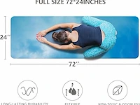 Fiita yogamat 183 x 61 x 0,6 cm - afbeelding 2 van  2