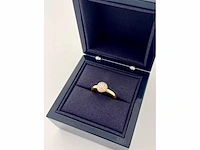 Fijne geel gouden ring met diamant (u03423) - afbeelding 1 van  6