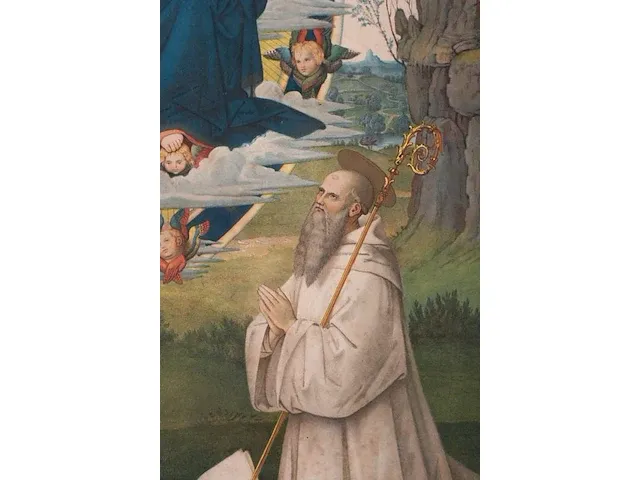 Fijne kleurrijke chromolitho 1880 - afbeelding 3 van  4