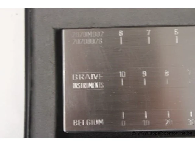 Fijnheidsmeter hegman - afbeelding 2 van  2