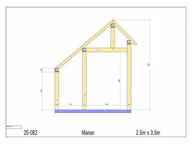 Fijnspar bijgebouw 3,5x2,5m - afbeelding 17 van  19