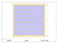 Fijnspar bijgebouw 3,5x3,5m - afbeelding 2 van  18