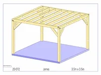 Fijnspar bijgebouw 3,5x3,5m - afbeelding 11 van  18
