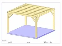Fijnspar bijgebouw 3,5x3,5m - afbeelding 13 van  18