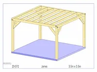 Fijnspar bijgebouw 3,5x3,5m - afbeelding 14 van  18