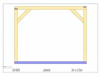 Fijnspar bijgebouw 3,5x3m - afbeelding 15 van  19