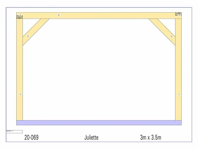 Fijnspar bijgebouw 3,5x3m - afbeelding 18 van  19