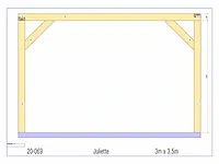 Fijnspar bijgebouw 3,5x3m - afbeelding 19 van  19
