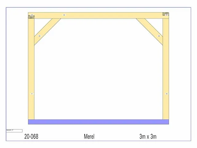 Fijnspar bijgebouw 3x3m - afbeelding 16 van  19