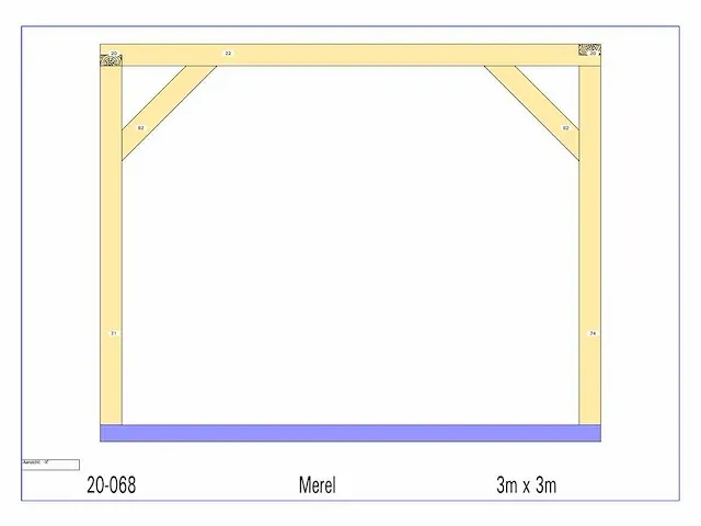 Fijnspar bijgebouw 3x3m - afbeelding 17 van  19