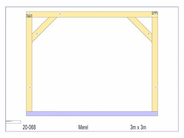 Fijnspar bijgebouw 3x3m - afbeelding 18 van  19