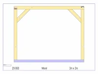 Fijnspar bijgebouw 3x3m - afbeelding 18 van  19