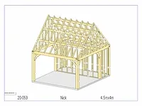 Fijnspar bijgebouw 4,5x4m - afbeelding 13 van  19