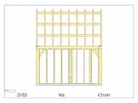 Fijnspar bijgebouw 4,5x4m - afbeelding 17 van  19