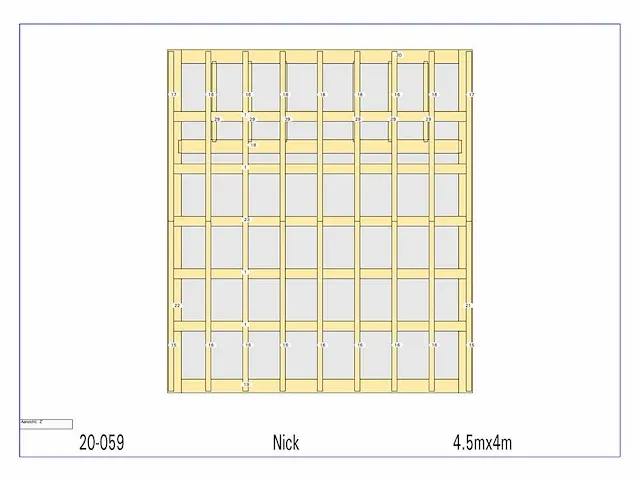 Fijnspar bijgebouw 4,5x4m - afbeelding 19 van  19