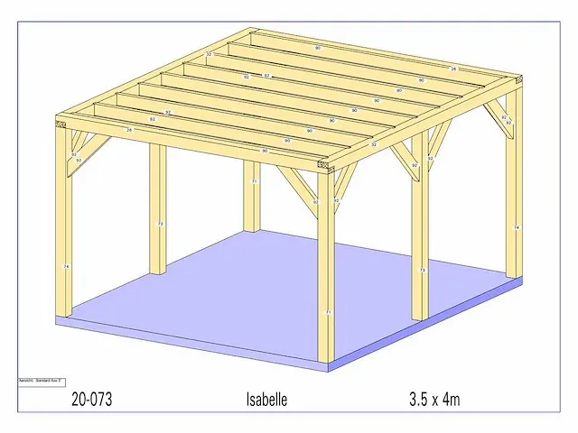 Fijnspar bijgebouw 4x3,5m - afbeelding 13 van  19