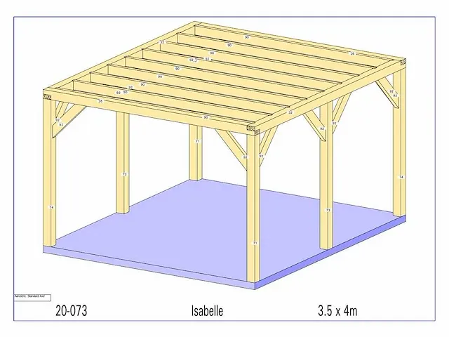 Fijnspar bijgebouw 4x3,5m - afbeelding 14 van  19