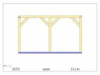 Fijnspar bijgebouw 4x3,5m - afbeelding 16 van  19