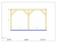 Fijnspar bijgebouw 4x3,5m - afbeelding 17 van  19