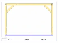 Fijnspar bijgebouw 4x3,5m - afbeelding 19 van  19