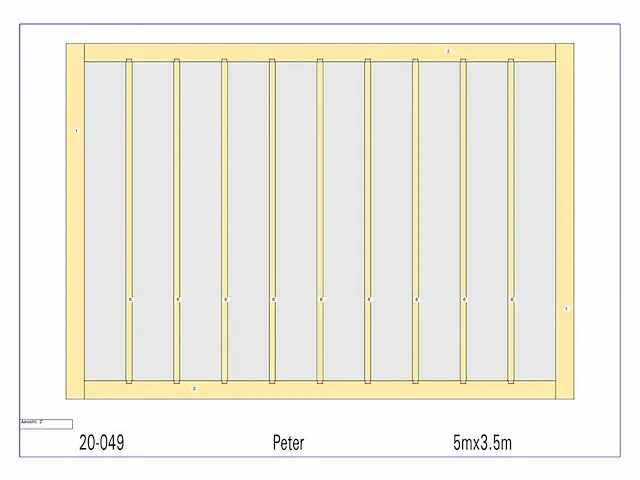 Fijnspar bijgebouw 5x3,5m - afbeelding 2 van  18