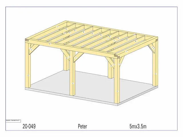 Fijnspar bijgebouw 5x3,5m - afbeelding 12 van  18