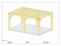 Fijnspar bijgebouw 5x3,5m - afbeelding 12 van  18