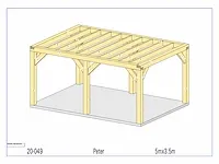 Fijnspar bijgebouw 5x3,5m - afbeelding 13 van  18