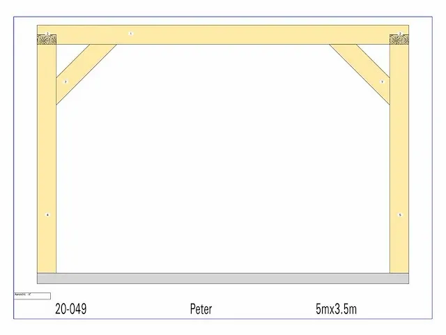 Fijnspar bijgebouw 5x3,5m - afbeelding 16 van  18