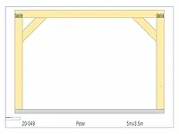 Fijnspar bijgebouw 5x3,5m - afbeelding 16 van  18