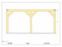 Fijnspar bijgebouw 5x3,5m - afbeelding 18 van  18