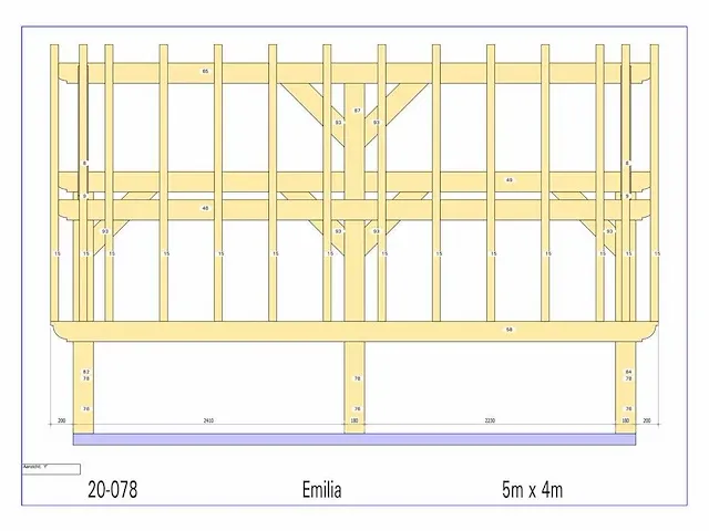Fijnspar bijgebouw 5x4m - afbeelding 21 van  23