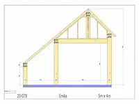 Fijnspar bijgebouw 5x4m - afbeelding 22 van  23