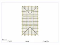 Fijnspar carport 10x5,5m - afbeelding 2 van  22