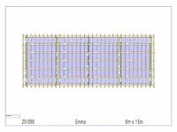 Fijnspar carport 15x6m - afbeelding 23 van  23