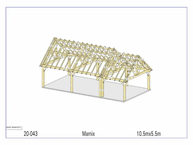 Fijnspar carport met dak en wandbekleding - afbeelding 28 van  28