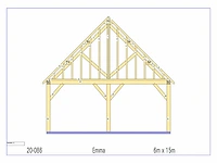 Fijnspar carport - afbeelding 14 van  16